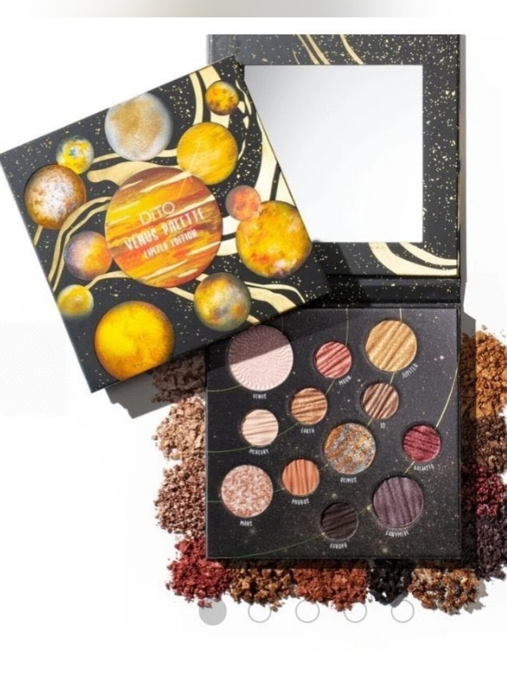 New DITO LIMITED EDITION VENUS 12 Shade Palette